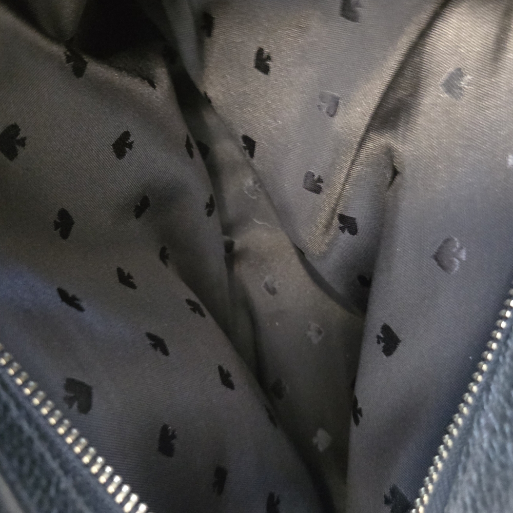 EUC Kate Spade Black Leather Shoulder Bag - Picture 10 of 11